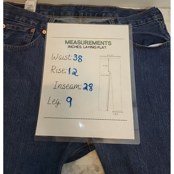 Levi's 501 Men's Sz 38 Button Fly PC9-00501-0194 Rugged Y2K Cowboy Rancher - Picture 12 of 12